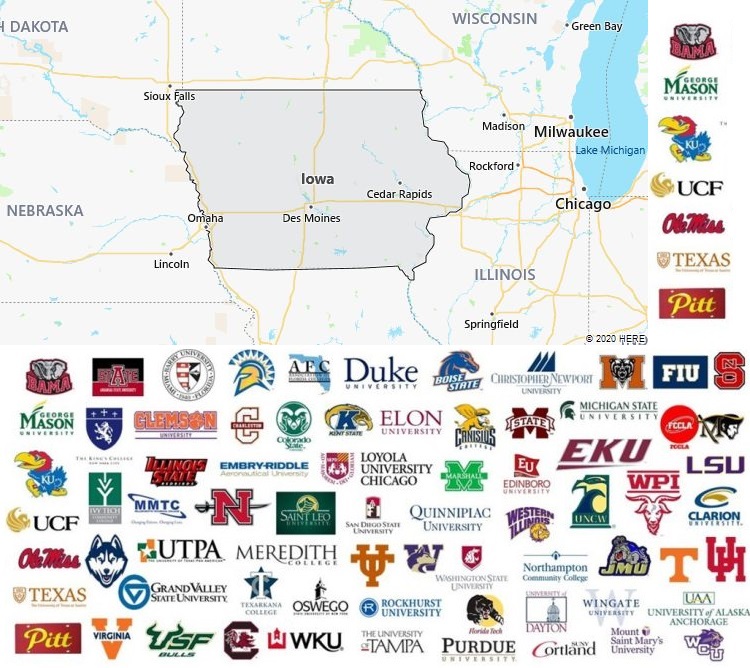 Local Colleges and Universities in Iowa