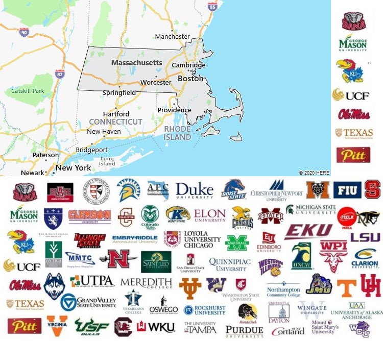 Local Colleges and Universities in Massachusetts