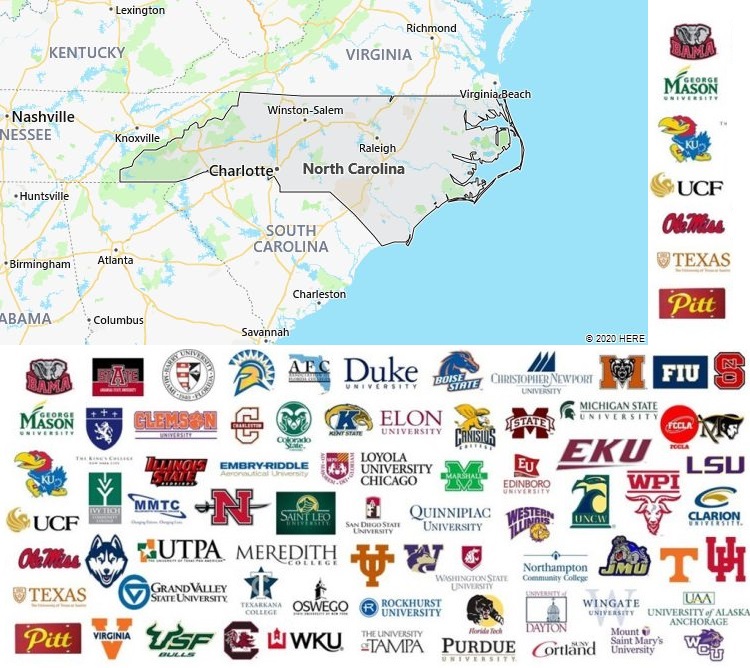 Local Colleges and Universities in North Carolina