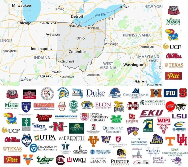 Local Colleges and Universities in Ohio