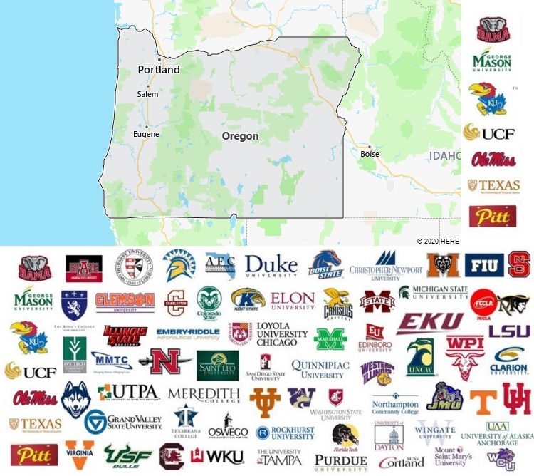Local Colleges and Universities in Oregon