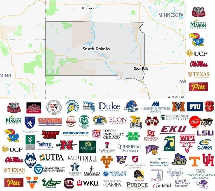 Local Colleges and Universities in South Dakota